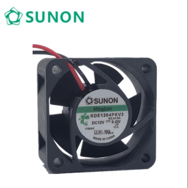 Original SUNON KDE1204PKV3 Cooling Fan 12V 0.03A 0.36W 2wires KDE1204PKV3 Fans